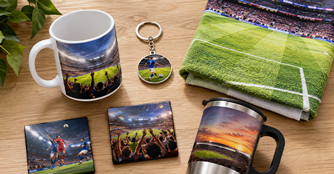 Custom Football Fan Souvenirs 2026: DIY Mugs, Keychains, Towels & More
